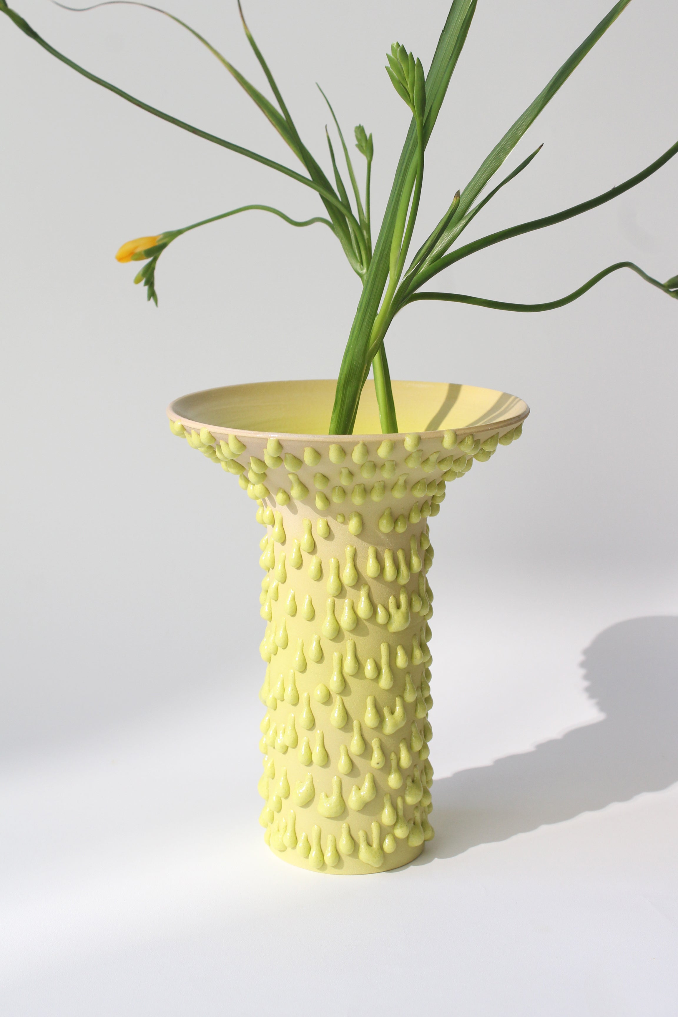 Florero verde