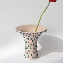 Florero rosa