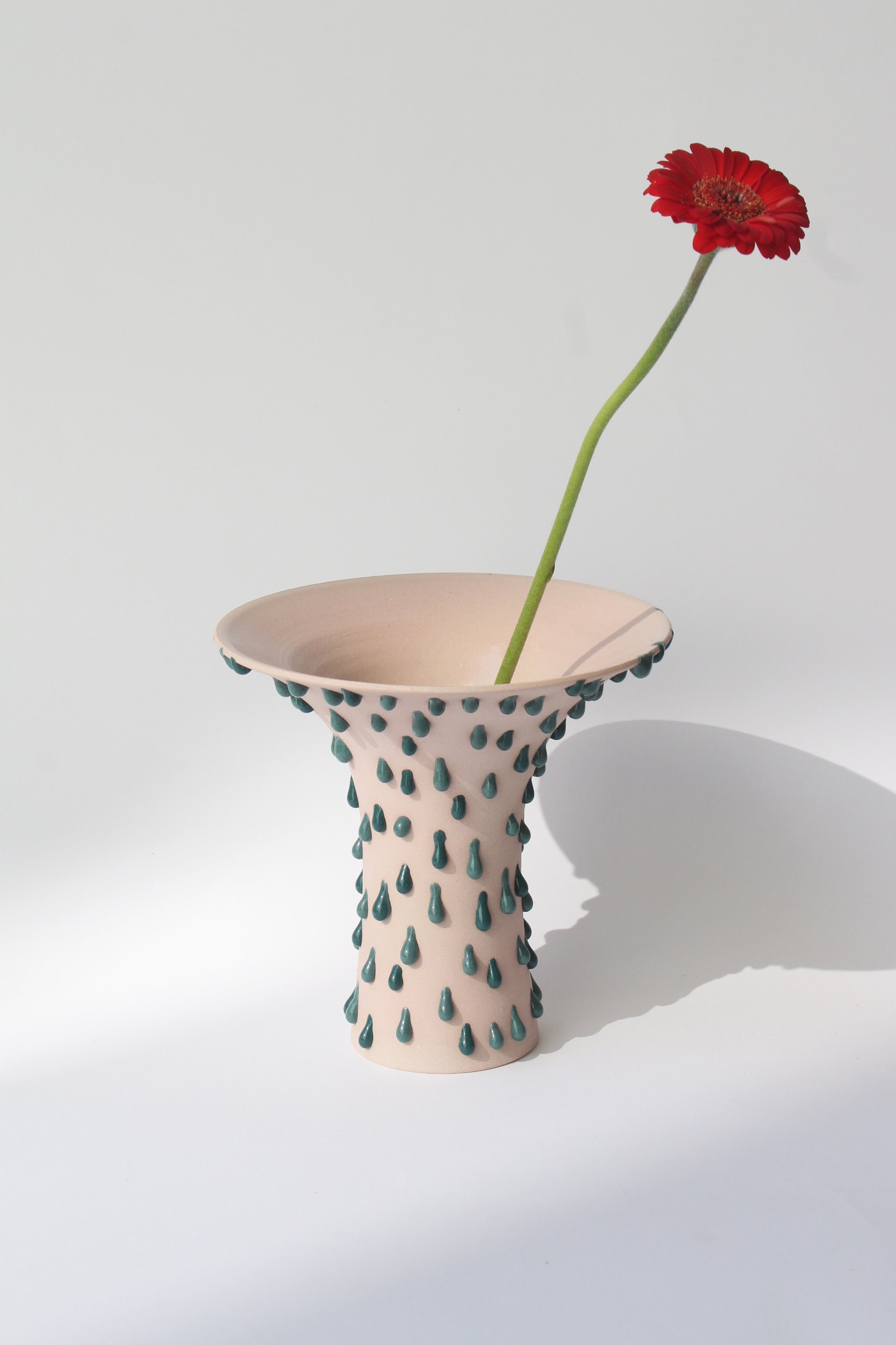 Florero rosa
