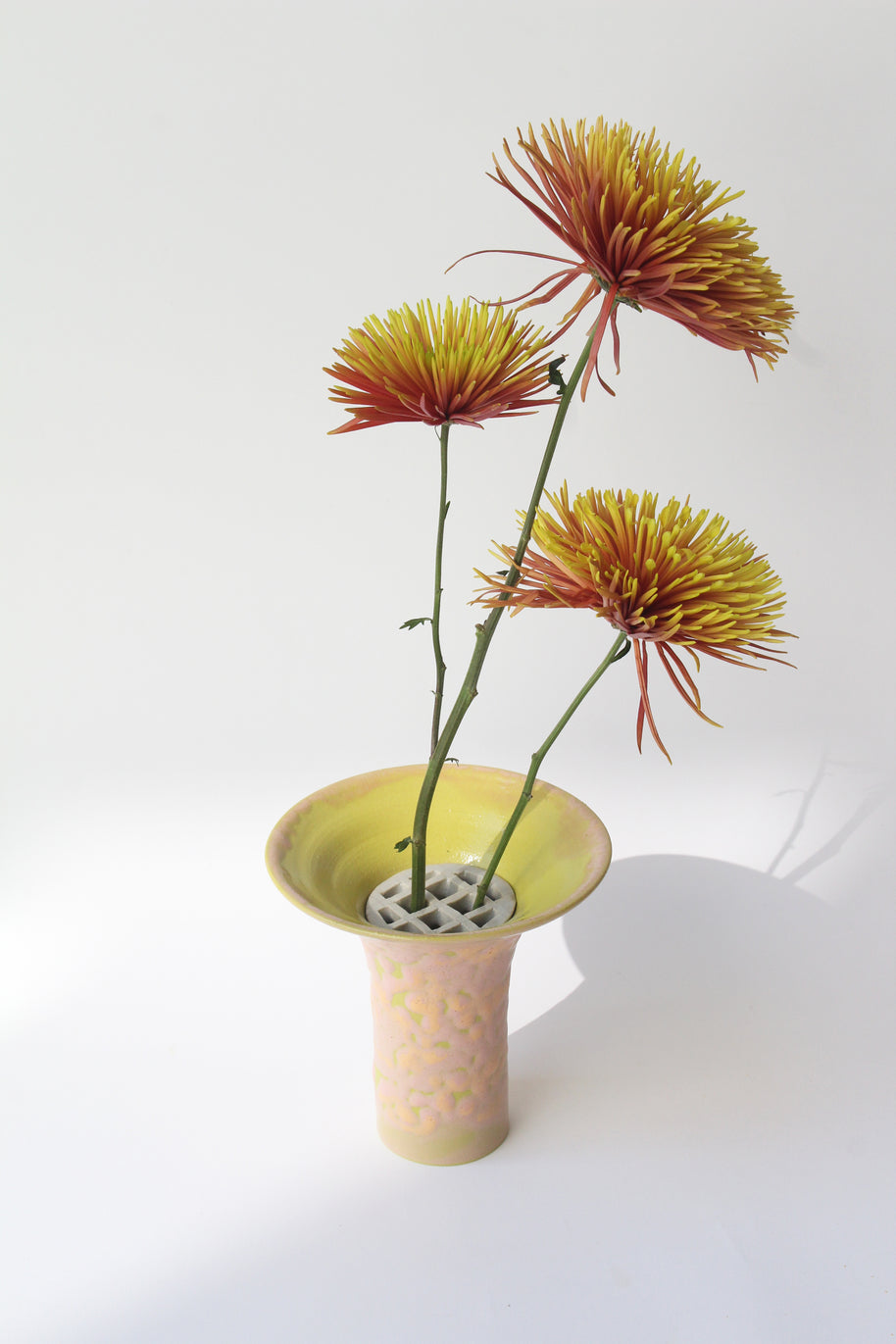 Florero naranja