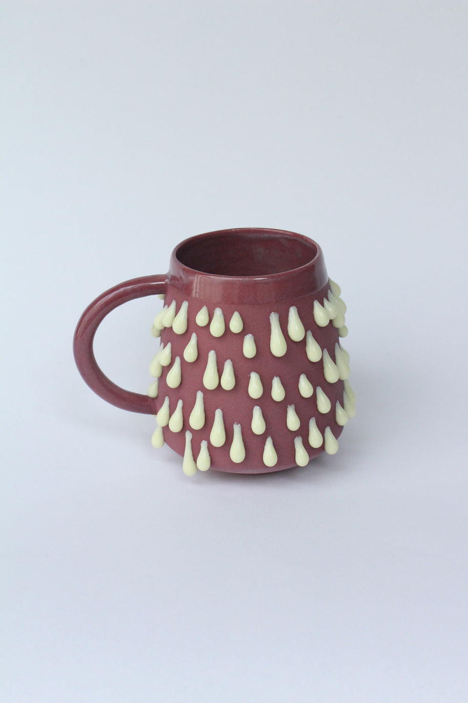 Taza pegote borgoña/ mantequilla