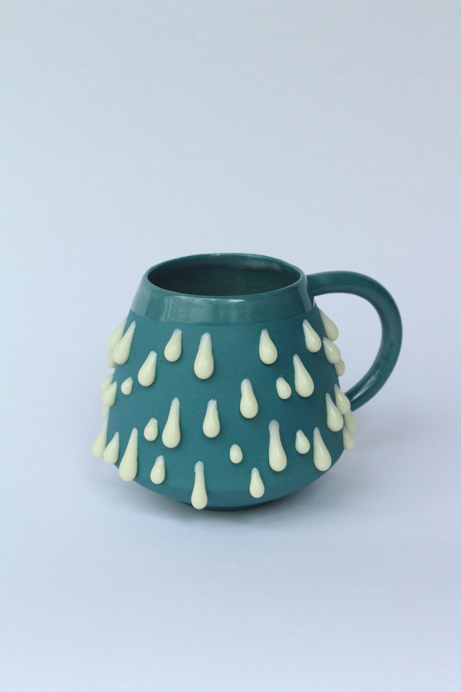 Taza pegote verde/ amarillo