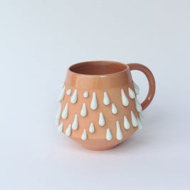 Taza pegote cafe/ azul