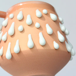 Taza pegote cafe/ azul