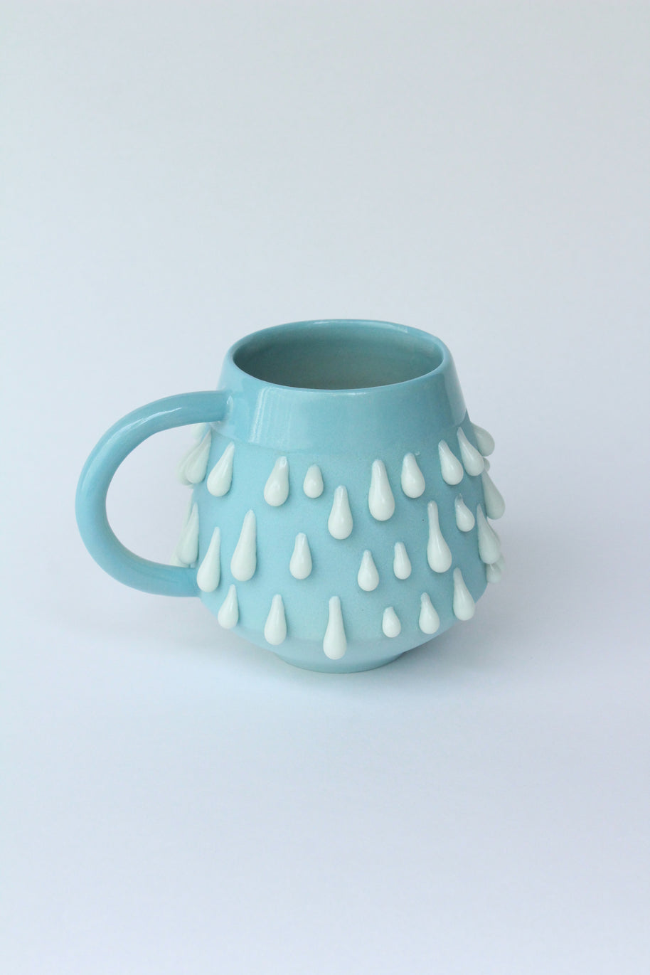 Taza pegote azul/ azul
