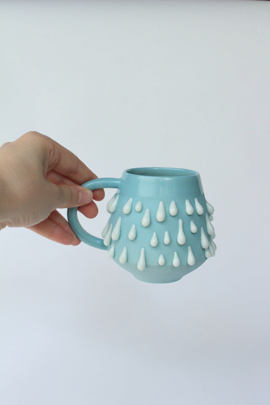 Taza pegote azul/ azul