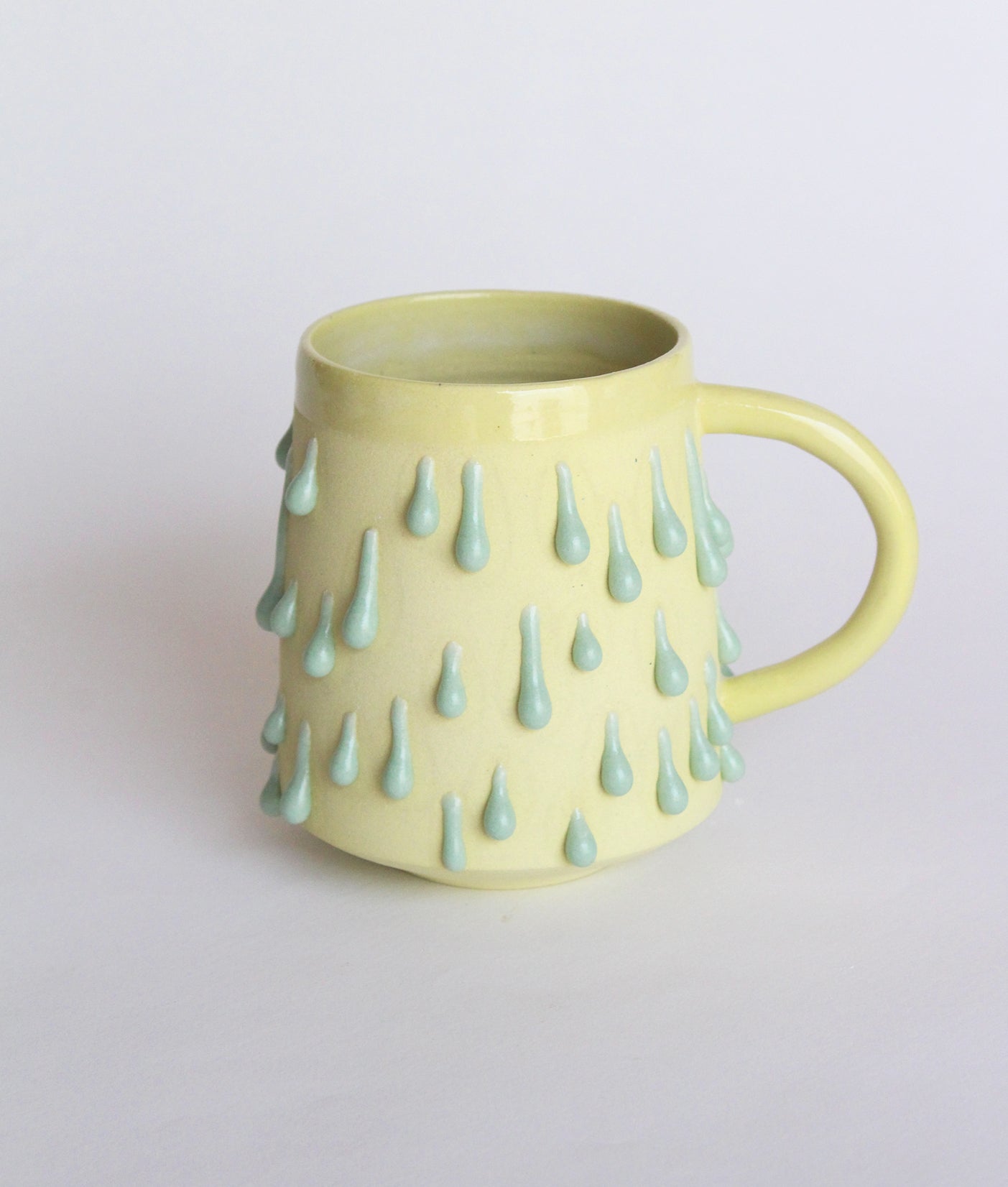 Taza amarilla/ azul