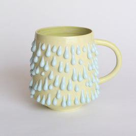 Taza amarilla/ azul