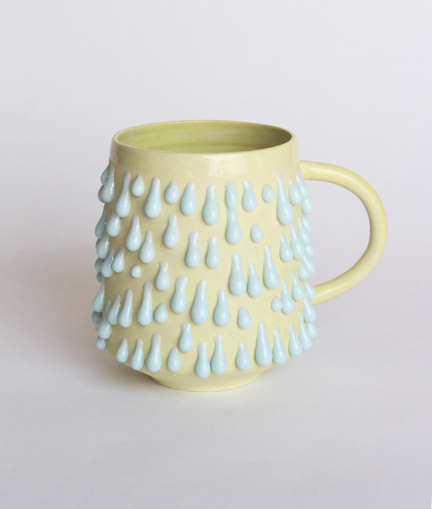 Taza amarilla/ azul