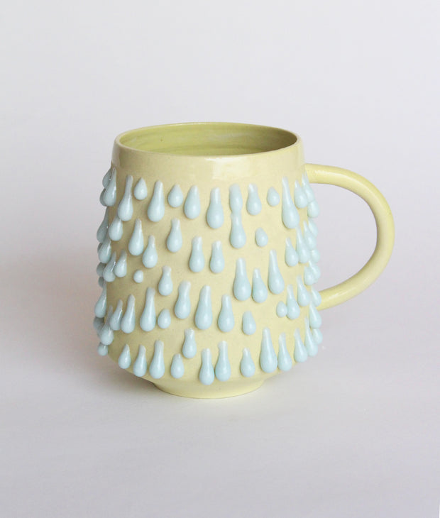 Taza amarilla/ azul